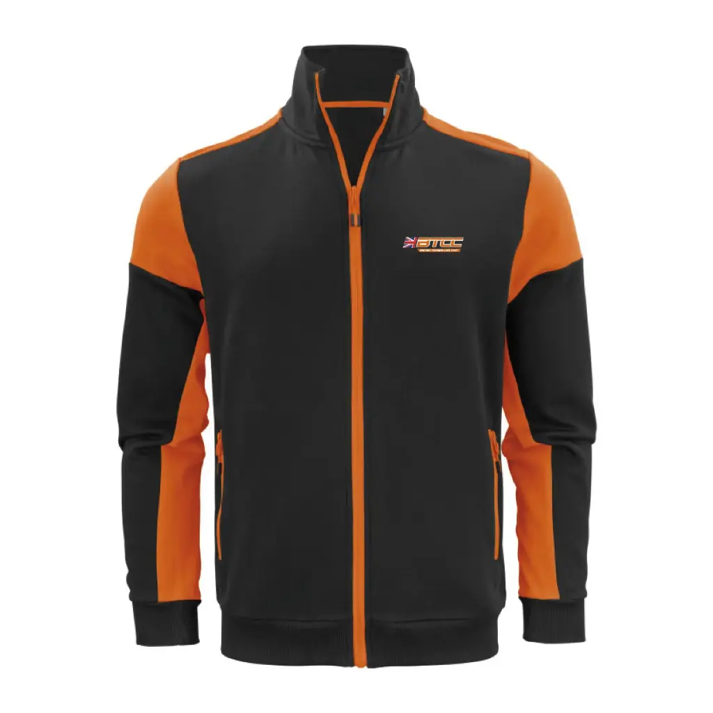 BTC Chat Contrast Full Zip Sweatshirt