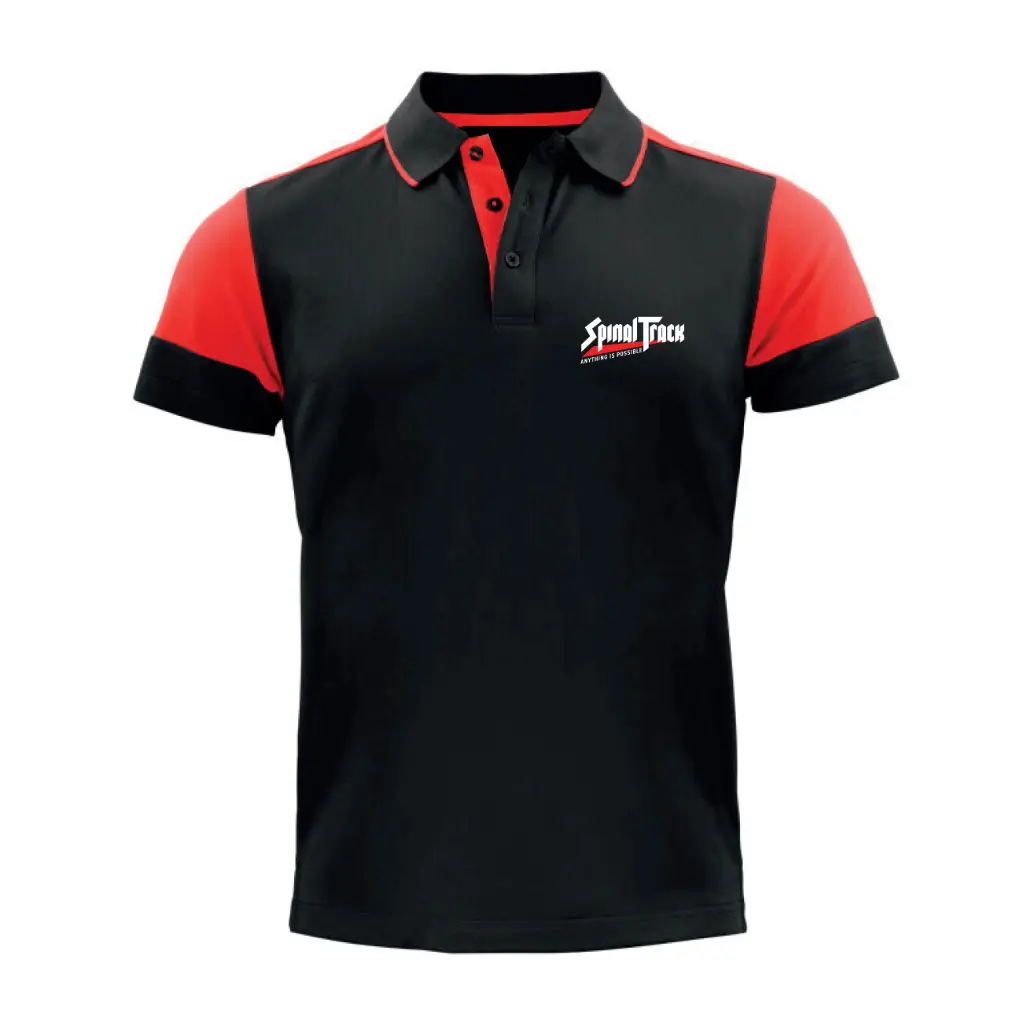 Spinal Track Contrast Polo