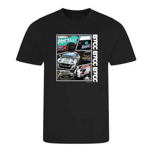 BTCC Calendar T-Shirt Design 1 - 2025