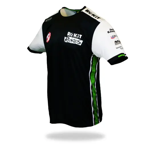 ROKiT Rookies Team T-Shirt - Black