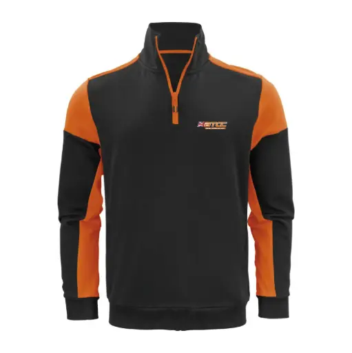 BTC Chat Contrast Half Zip Sweatshirt