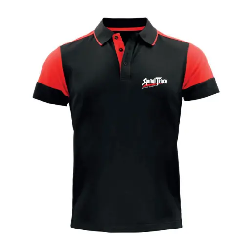 Spinal Track Contrast Polo
